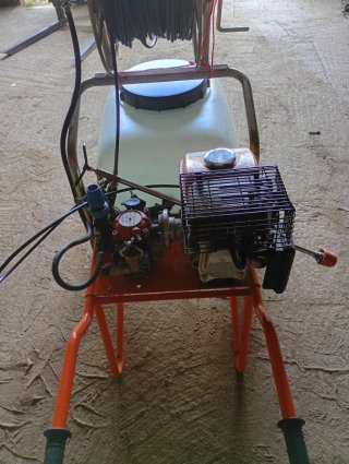 Cuba de sulfatar de carretilla