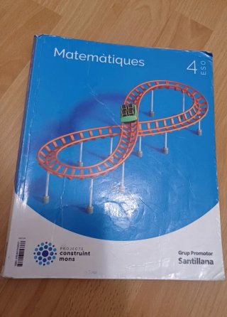 Llibre matemàtiques 4eso