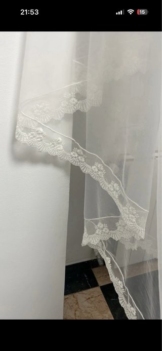 Velo de Novia Marfil