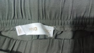 Pantalón Mango Verde Talla M