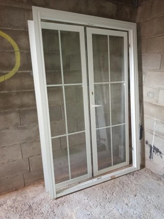 Puerta corredera aluminio Climalit