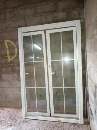 Puerta corredera aluminio Climalit