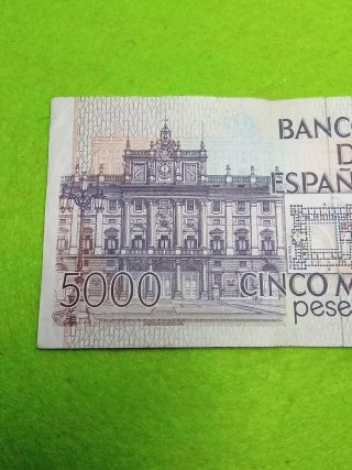 Billete 5000 pesetas Banco de España 1979
