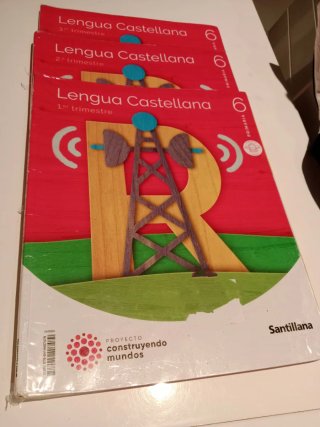 Libros de texto de lengua 6° Primaria