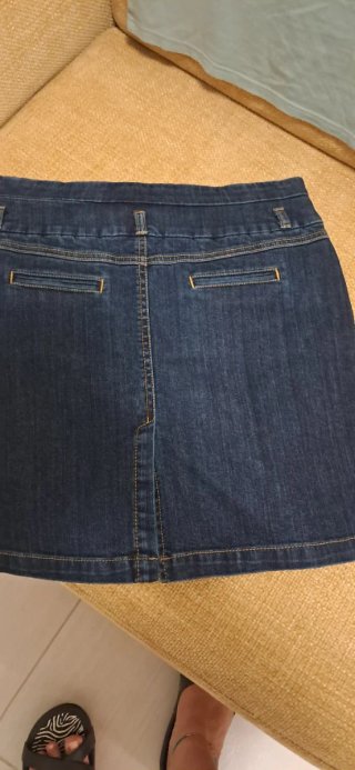 Gonna di jeans blu