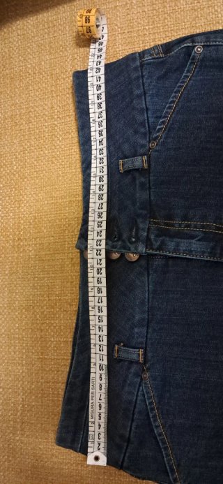 Gonna di jeans blu