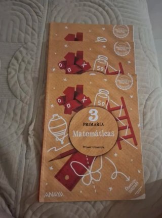 Libro 3 de primaria matemáticas.  ANAYA