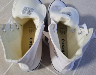 Zapatillas Altas Blancas  Talla 38