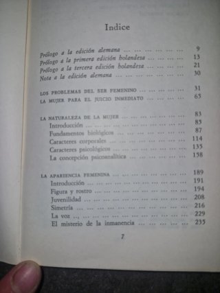 La mujer. Naturaleza, apariencia y existemcia