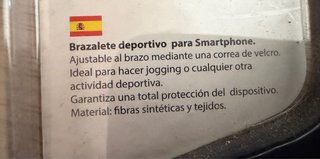Brazalete Deportivo Aome para Smartphone 6