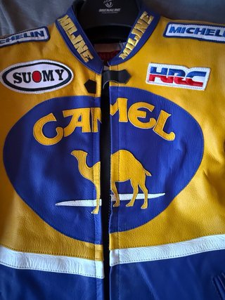 Chaqueta Moto Racing Camel