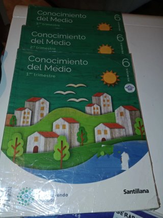 Libros de texto conocimiento del medio 6° primaria
