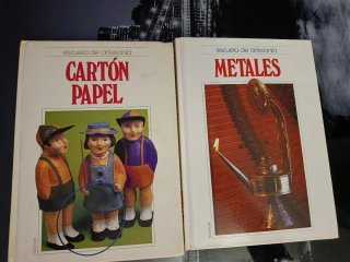 Lote 6 libros manualidades Escuela Artesanía
