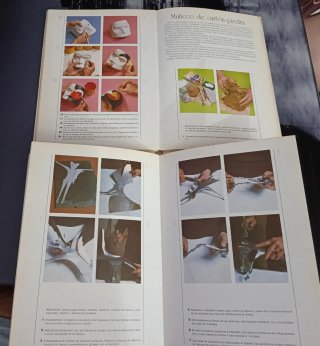 Lote 6 libros manualidades Escuela Artesanía