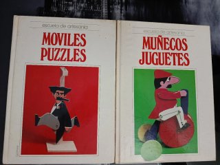 Lote 6 libros manualidades Escuela Artesanía