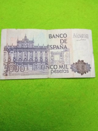 Billete 5000 pesetas Banco de España 1979