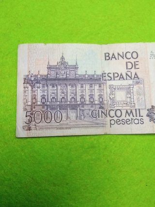 Billete 5000 pesetas Banco de España 1979