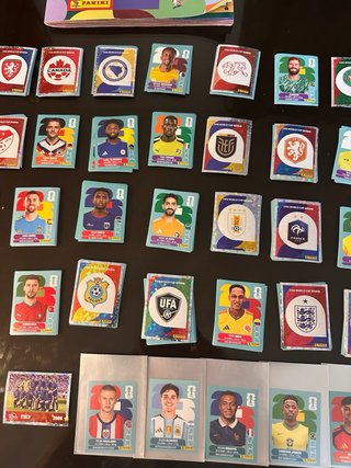 Lote 317 Cromos Panini Mundial 2026