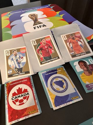 Lote 317 Cromos Panini Mundial 2026