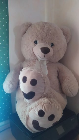 Peluche XXL Oso Suave (en perfecto estado)