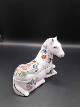 Caja de porcelana Aynsley inglesa