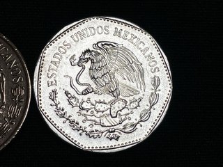 Lote 4 monedas culturas indígenas mexicanas