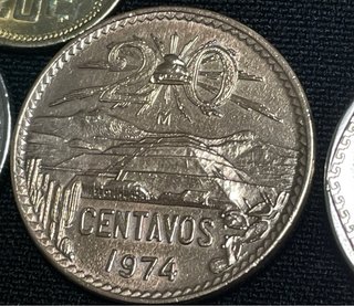 Lote 4 monedas culturas indígenas mexicanas