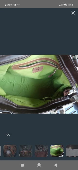 Bolso Isabel Sartorius Plumas Marrón Multicolor