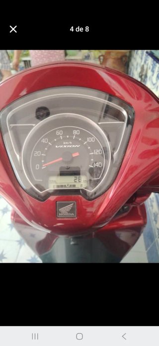 Honda Vision 125cc Roja Scooter Automática