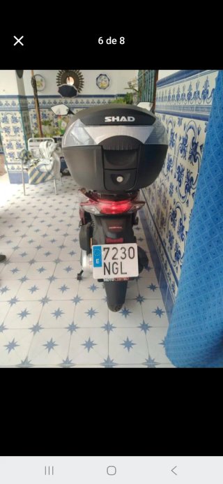 Honda Vision 125cc Roja Scooter Automática