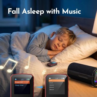 Reproductor MP3 64GB Bluetooth 5.3 Mini