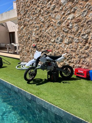 Motocross 190cc Blanca