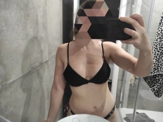 Top bikini negro