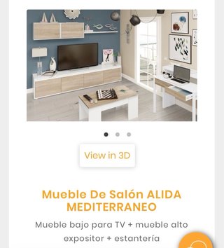 Mueble de Salón ALIDA MEDITERRANEO
