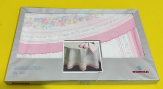 Mantel redondo 180cm con 8 servilletas