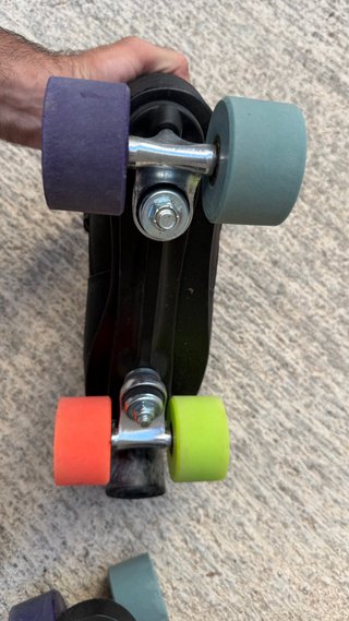 Patines 4 Ruedas Adulto Negros