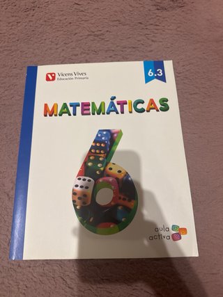 Matemáticas, 6 Educación Primaria Aula activa