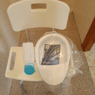 Asiento ducha y orinal