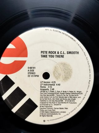 Vinilo Rap Pete Rock & CL Smooth - Take You There/