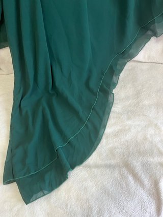 Blusa gasa verde Shein Curve