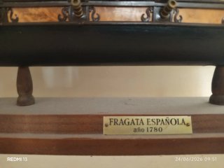 Maqueta de barco de vela