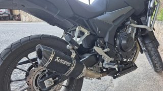 Honda CB500X Adventure Moto Negra