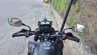 Honda CB500X Adventure Moto Negra