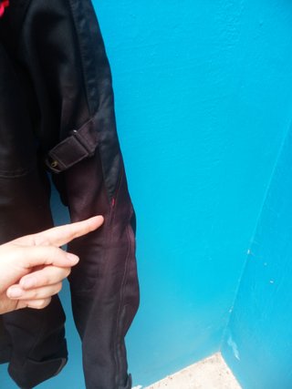 Chaqueta Moto Técnica Negra