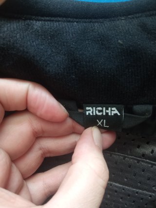 Chaqueta Moto Técnica Negra