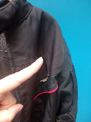 Chaqueta Moto Técnica Negra