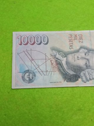 Billete 10000 Pesetas España 1992