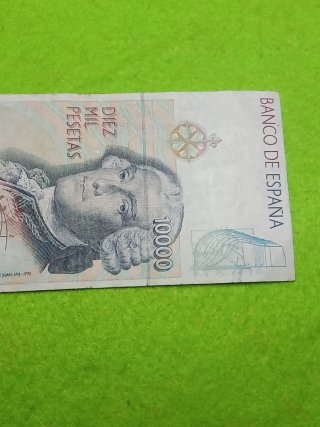 Billete 10000 Pesetas España 1992