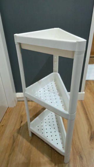 Estantería auxiliar Ikea blanca
