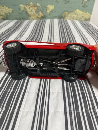 Chevrolet Corvette 1957 Bburago 1/18 Rojo